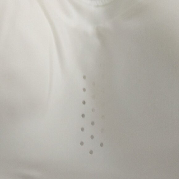 Nike White Sports Bra with Racerback Design and Moisture-Wicking Fabric Size S P - Picture 6 of 8